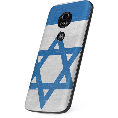 Israel Flag Distressed Moto E5 Play Skin